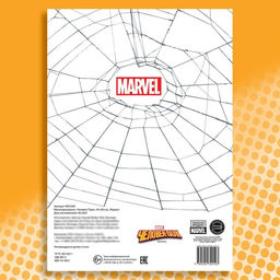 Мультираскраска Человек-Паук, А4, 68 стр., Марвел - Marvel фото 6