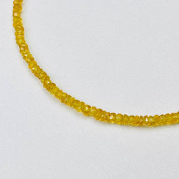 Колье из желтого Сапфира 42 см +