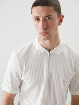 Polo Yaka Erkek Dokulu Ti??rt