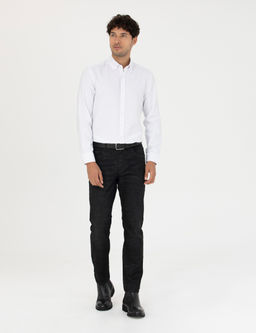 Siyah Slim Fit Jean Pantolon