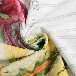 Скатерть Этель Vegetable 220х147 см, 100% хлопок, репс 210 г/м2  фото 2