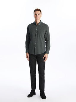 Regular Fit Uzun Kollu Arm?rl? Erkek G?mlek