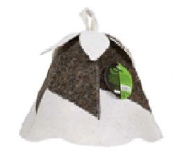 Цена за 2 шт. Шапка для бани и сауны "Колокольчик" "Hot Pot", войлок