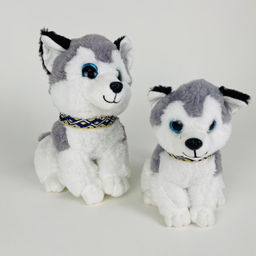 Мягкая игрушка Хаски в ошейнике 20 см (арт. 102/20) - Storyland фото 6