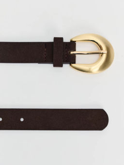 Ремень с круглой пряжкой / Zarina