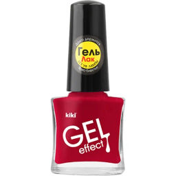 KIKI Д/НОГТЕЙ Лак д/ногтей GEL Effect без УФ-лампы 053 мат.винная ягода
