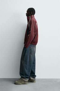 CONTRAST COLOUR BLOCK TECHNICAL JACKET
