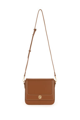 Женская светло-коричневая сумка через плечо Неожиданная скидка в корзине - U.s. polo assn фото 6