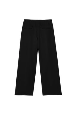 PANTAL?N STRAIGHT FIT TRAJE 100% LANA / Negro - Zara фото 4