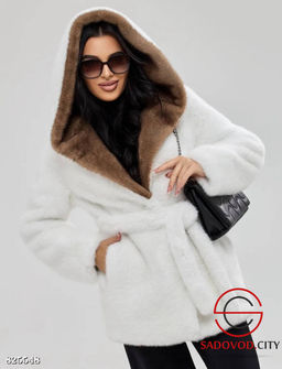 Шуба женская из искусственного меха