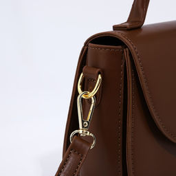 Сумка-мессенджер на клапане, цвет коричневый - Simaland фото 5