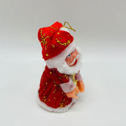 Елочная игрушка - Дед Мороз c музыкальным инстр. 9 см 12 шт в уп (арт. 6210-14) - Ип лебедев о.ю фото 6