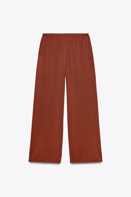 RUSTIC STRAIGHT-LEG TROUSERS - Zara фото 12