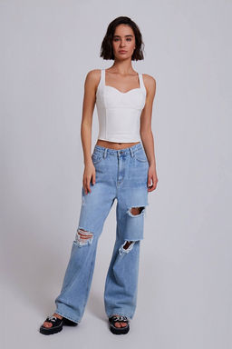 Блузка-топ в корсетном стиле - Incity фото 5