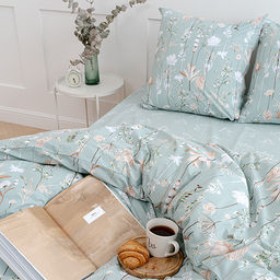 КПБ Традиция, евро, поплин, 100% хлопок, пл. 110 гр./кв.м., Иммортели Пододеяльник 205*217, простыня 217*240, наволочка 70*70 (2 шт.)  фото 6