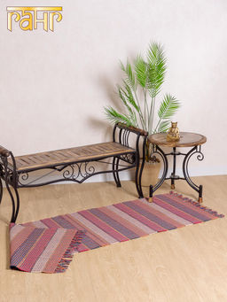 Коврик самотканный х/б 60*180см №710/17 - Ганг фото 2