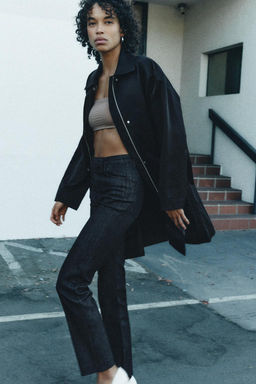 WATER-REPELLENT TRENCH COAT ZW COLLECTION - Zara фото 4