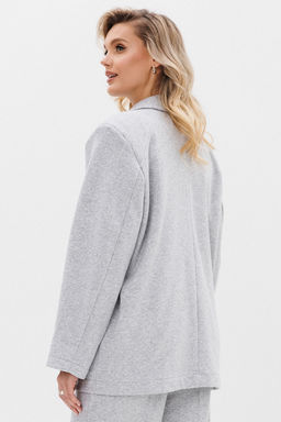 Жакет GO F4105/50-04.170-176 серый меланж - Pirs фото 2