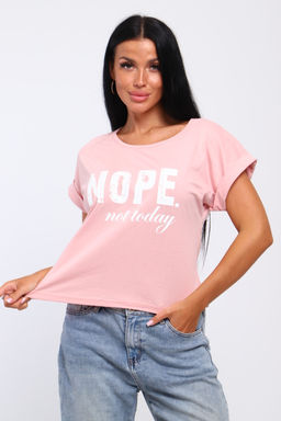 Футболка с надписью Nope, not today, Арт. 804