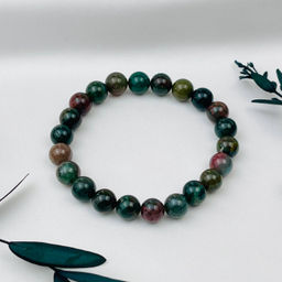 Браслет из Яшмы "Гелиотроп" 19 см