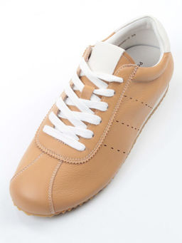 03-908396-5 DK. BEIGE Кеды женские (натуральная кожа) - Фабричный китай фото 5