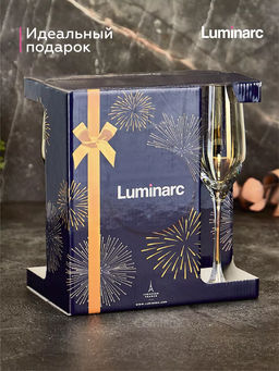 Набор Бокалов для шампанского СЕЛЕСТ 160мл ЗОЛОТИСТЫЙ ХАМЕЛЕОН 6шт арт.P1636 /Люминарк/ - Luminarc фото 12