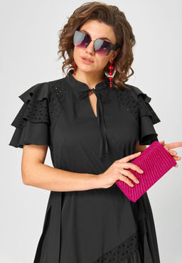 Платье EVA GRANT 7297 черный