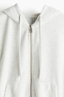 Chaqueta de punto con capucha y cremallera - H&m фото 6