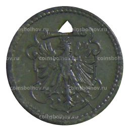 10 пфеннигов 1917 года Германия Нотгельд Франкфурт на Майне