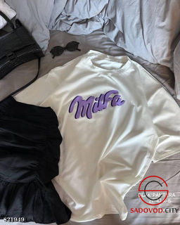 Футболка женская с надписью