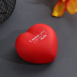 Фигурка светящаяся RISALUX «Сердце. С тобой лучше», LED-ночник, 2хLR44, 7×7×3.5 см
