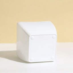 Цена за 2 шт. Кашпо для цветов, 15×15 см, 2.5 л, пластик, белое