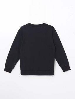 Bisiklet Yaka Erkek ?ocuk Sweatshirt