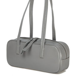 8831 grey, Женская кожаная сумка "кросс-боди", Barcelo Biagi