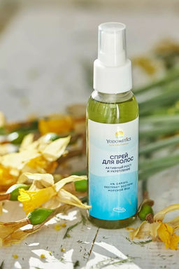 СПРЕЙ ДЛЯ ВОЛОС Активный рост и укрепление 4% КАПИКСИЛ, экстракт зостеры и морской йод 100 мл - Yodometics фото 2