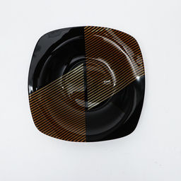 Тарелка суповая стеклянная «Геометрия», 20×20 см