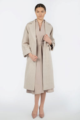 Пальто женское демисезонное Classic Reserve (пояс) - El podio фото 2