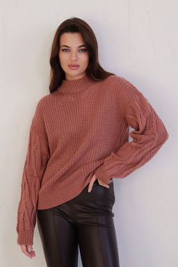 10370 Свитер в цвете розовое какао - Martichelli фото 27