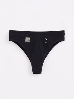 CONTE Трусы бразилиана с тату-рисунками TATTOO STYLE LBR 1479 black-hazard