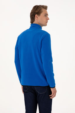 Erkek Koyu Mavi Basic Sweatshirt Sepette S_rpriz _ndirim - U.s. polo assn фото 5