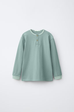 6-14 A?OS/ PIJAMA TEXTURA LISO / Verde - Zara фото 8