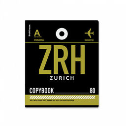 Цена за 5 шт. Тетрадь общая ученическая ErichKrause Багажные бирки, 80 листов, клетка_MIX-PACK фото 7