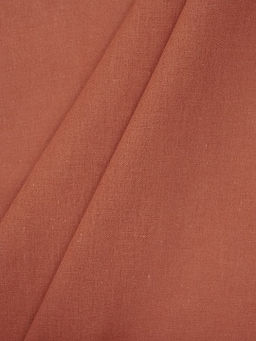 Вареный (стираный) хлопок цв.Терракотовый, ш.2.5м, хлопок-100%, 105гр/м.кв