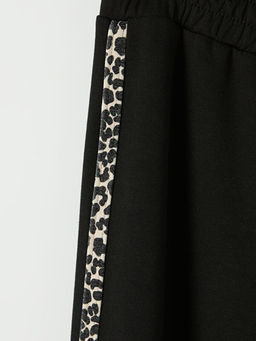 Leopar Detayl? K?z ?ocuk Soft Touch E?ofman Alt?