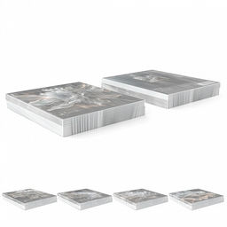 Цена за 5 шт. Тетрадь общая ученическая ErichKrause Fluid, 48 листов, клетка, ламинация soft-touch+выборочный УФ-лак_MIX-PACK  фото 9