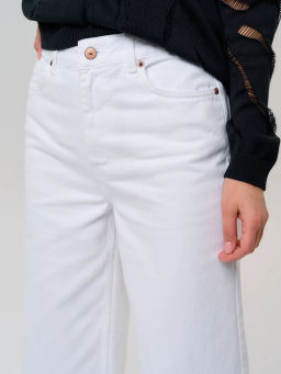 Джинсы женские ZZ-WT030320-00 off white - Eleganzza фото 5