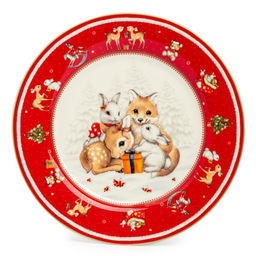 НАБОР ПОСУДЫ LEFARD C НОВЫМ ГОДОМ 3 ПР.: САЛАТНИК 800 МЛ, ТАРЕЛКА 19 СМ, КРУЖКА 400 МЛ  фото 13