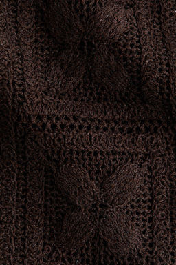 Top efecto crochet en mezcla de seda - H&m фото 4