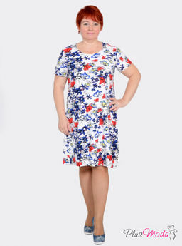 Платье Модель №39 размеры 46-72 - Plusmoda фото 6