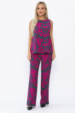 Костюм Стильный акцент (малиново-зеленый) К13906-25М - Lt collection фото 2